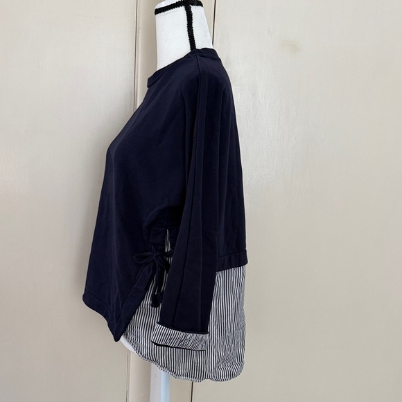 Navy Blue Long Sleeve Top - Picture 2 of 7